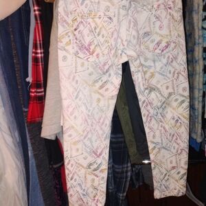 Nadri Multicolor Money Print Kids Jeans